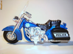 HARLEY DAVIDSON,MOTOCICLETA, MATCHBOX. ++1799 DE LICITATII !! foto