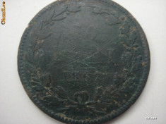 Moneda 10 bani - 1867 foto