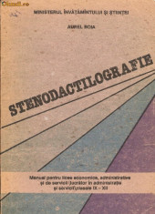 Stenodactilografie, manual - Aurel Boia foto