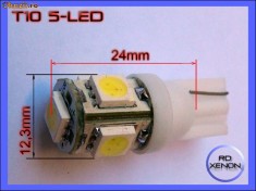 BECURI LED, LEDURI AUTO DE BORD, POZITII, ILUMINARE NUMAR, INTERIOR - T10 (W5W), BA9S, P21W, FESTOON (SOFIT), LED MARKER - TOATE DIMENSIUNILE foto