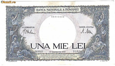 @Bancnota 1000 lei 10.sept.1941,XF+ foto