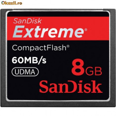 Card CompactFlash SANDISK Extreme 8Gb 400x (60Mb/s) foto