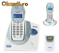 DUAL TELEFON DECT SANYO foto