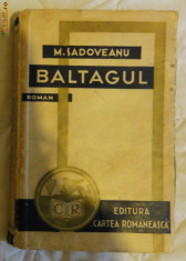 M Sadoveanu Baltagul Cartea Romaneasca 1941 cu ilustratii foto