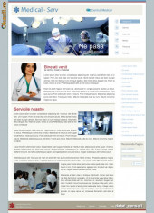 Site web de prezentare pentru cabinet medical. Site-uri de vanzare. foto