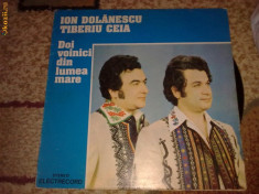 Disc vinil LP: Ion DOLANESCU si Tiberiu CEIA foto