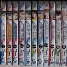 Air Gear manga, primele 11 volume foto