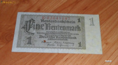 Bancnota Germania 1 marca 1923 RAR foto