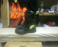 Bocanci pompieri interventie Baltes Germania foto