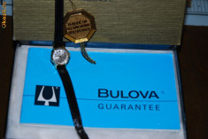 BULOVA ceas mecanic elvetian - SWISS MADE - aur , o bijuterie !!! foto