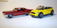 MATCHBOX, CADILLAC,MINI COOPER CABRIO, LA SCARA 1/64,++1799 DE LICITATII !! foto