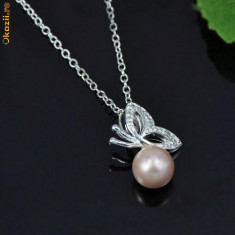 New Women&amp;#039;s Fashion Jewelry Silver Necklaces foto
