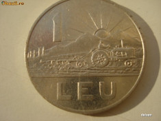 Moneda 1 leu - 1966 foto