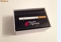 Tigara Electronica E-Health Cigarette + CADOU - 10 rezerve/cartuse + 3 incarcatoare! CEL MAI BUN PRET! foto