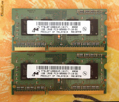 1GB 204p PC3-8500 CL7 8c 128x8 DDR3-1066 1Rx8 1.5V SODIMM RFB, Micron, CJS, MT8JSF12864HZ-1G1F1 foto