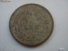 Moneda 1 leu - 1924 foto