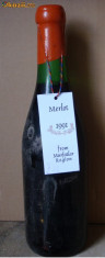 vinuri vechi MERLOT MURFATLAR 1991 foto