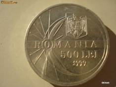 Moneda 500 lei - 1999 foto