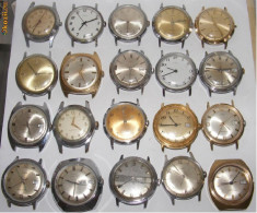 20 ceasuri TIMEX vechi de mina defecte - de colectie foto