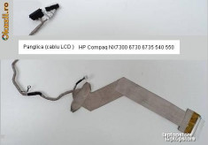Panglica (cablu LCD ) HP Compaq NX7300 , 6730 , 6735 , 540 , 550 foto