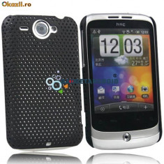 husa protectie mesh htc wildfire+ folie ecran silicon rigid antiradiatii g8 expediere gratuita foto