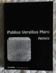 Virgiliu Vergilius Maro Aeneis Eneida text latin ed. Slusanschi Paideia 2000 foto