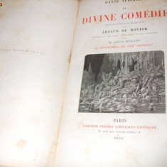 LA DIVINA COMEDIE - DANTE ALIGHIERI - Illustrasion de YAN DARGEANT- PARIS, 1879