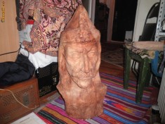VECHI BUST - VLAD TEPES - inaltime 76 cm foto