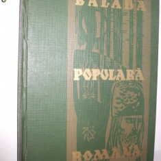 BALADA POPULARA ROMANA - Gheorghe Vrabie - 1965