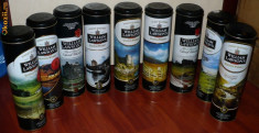 Colectie de recipiente pentru sticle de Scotch Whisky, 9 bucati diferite - MERITA VAZUTE!!! foto
