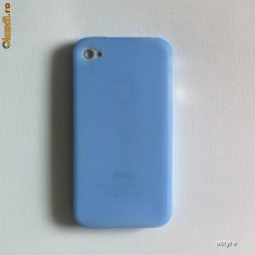 HUSA SILICON iPHONE 4 - BLUE EDITION foto