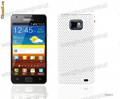 SAMSUNG GALAXY S2 I9100 - MESH WHITE - CEA MAI TARE CARCASA - MODEL NOU foto