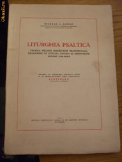 LITURGHIA PSALTICA - Nicolae C, Lungu foto