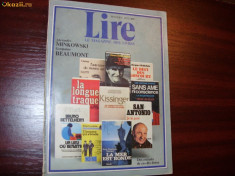 G.Beaumont - LIRE - le magazine des livres * foto