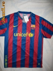 tricou barcelona -unicef original/spania foto