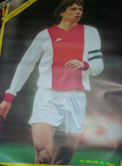 FOTBAL: POSTER MARCO VAN BASTEN (OLANDA / AJAX AMSTERDAM) foto