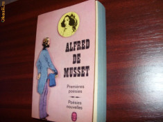 Alfred de Musset - PREMIERES POESIES. POESIES NOUVELLES * foto