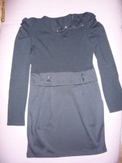 Rochie neagra, scurta, marimea S foto