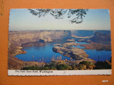 America - Parcul National Dry Falls, Washington, circulata 1983 foto