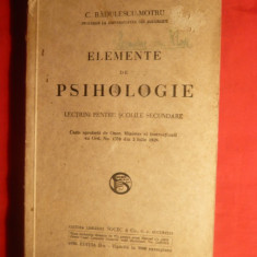 C.Radulescu Motru - Elemente de Psihologie - Ed. IIa-1930