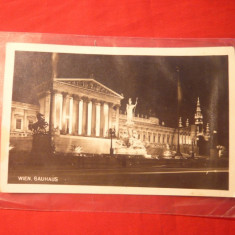 Ilustrata Viena francata cu timbru Concurs Sportiv SA 1942