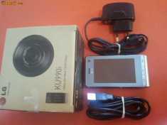 LG KU990i Silver pachet FULL foto