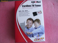 Cardbus TV TUNER KWORLD NB-TV100 foto