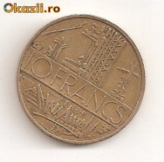 Franta 10 FRANCS 1977 foto