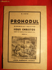 G.Cucu - Prohodul - Ed.IIa -1938 foto