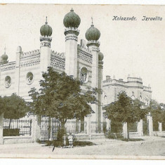 310 - CLUJ, Synagogue, Romania - old postcard - unused - 1916