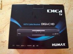 RECEIVER CABLU HD - RECEPTOR HD - RECEIVER HD - MODAT - RDS/RCS/DIGI - DVBCHD - DVBC HD - DVBC-FULLHD - HDMI - PRINZI TOATE CANALELE EMISE PE CABLU!!! foto