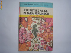 Peripetiile Alisei in tara minunilor - Autor : Lewis Carroll ,r22 foto