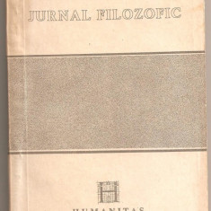 (C815) JURNAL FILOZOFIC, CONSTANTIN NOICA, HUMANITAS, BUCURESTI, 1990