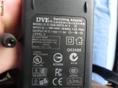 94.Alimentator Incarcator Switch DVE DSA-0421S-14 16V 2A + Cablu Alimentare foto